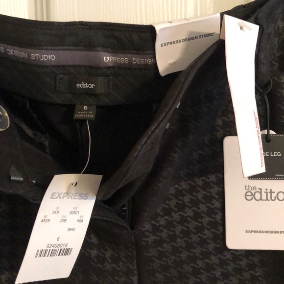 Express Editor wide leg dress pants - Picture 2 of 3